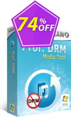 74% OFF Leawo Prof. DRM Media Pack Coupon code