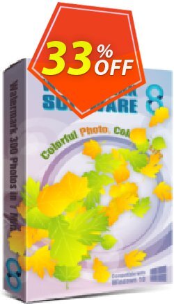 33% OFF Watermark Software for Personal Coupon code