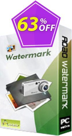 63% OFF Aoao Photo Watermark Coupon code