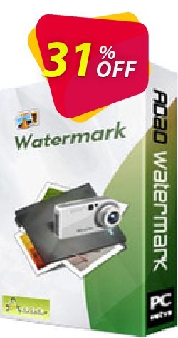 31% OFF Aoao Photo Watermark - Business License  Coupon code