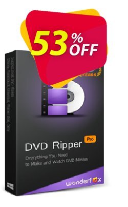 53% OFF DVD Ripper Pro - Single License  Coupon code