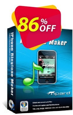 86% OFF Tipard iPhone Ringtone Maker Lifetime Coupon code