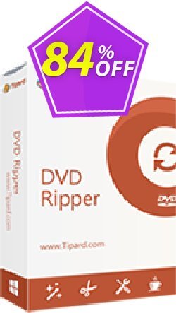 84% OFF Tipard DVD to iPhone Converter Coupon code