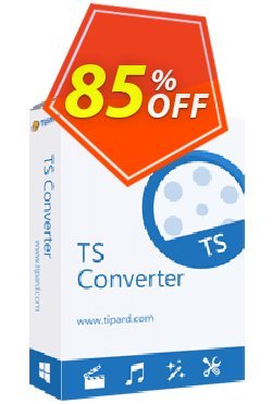 85% OFF Tipard TS Converter Coupon code
