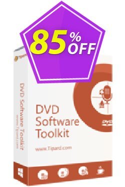 85% OFF Tipard DVD Software Toolkit Lifetime Coupon code