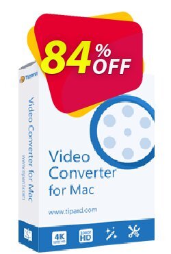 84% OFF Tipard AVC Converter for Mac Coupon code