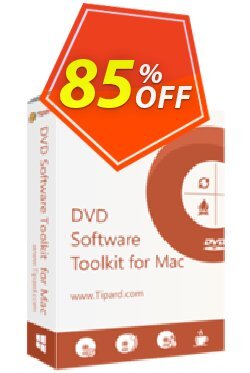 85% OFF Tipard DVD Software Toolkit for Mac Coupon code