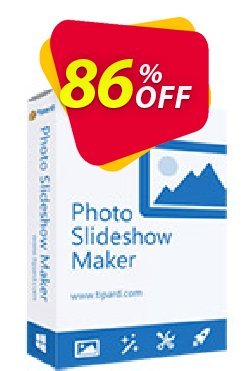86% OFF Tipard Photo Slideshow Maker Coupon code