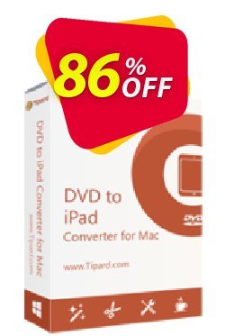 86% OFF Tipard DVD to iPad Converter for Mac Coupon code
