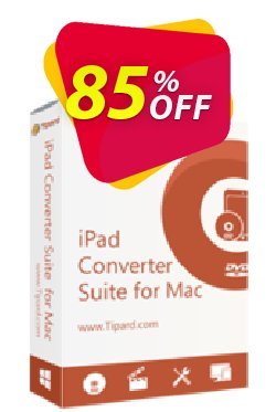 85% OFF Tipard iPad Converter Suite for Mac Coupon code