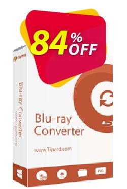 84% OFF Tipard Blu-ray to MP4 Ripper Coupon code