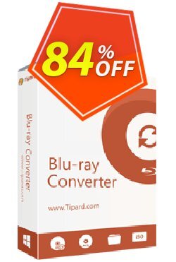 84% OFF Tipard Blu-ray to MP4 Ripper Coupon code