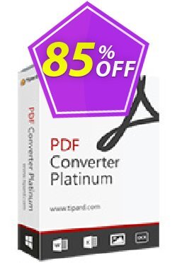 Tipard PDF Converter Platinum Coupon discount 84% OFF Tipard PDF Converter Platinum, verified - Formidable discount code of Tipard PDF Converter Platinum, tested & approved