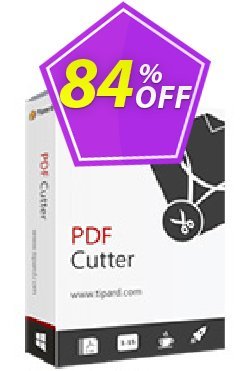 84% OFF Tipard PDF Cutter Coupon code