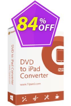 84% OFF Tipard DVD to iPad 2 Converter Coupon code