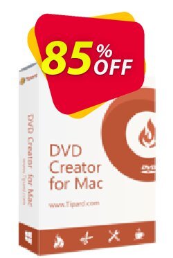 85% OFF Tipard DVD Creator for Mac Coupon code