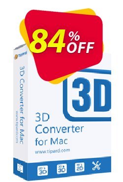 84% OFF Tipard 3D Converter for Mac Coupon code