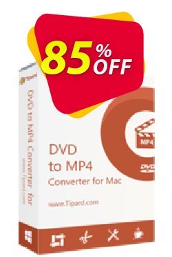 85% OFF Tipard DVD to MP4 Converter for Mac Coupon code