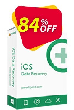 84% OFF Tipard iOS Data Recovery Lifetime Coupon code