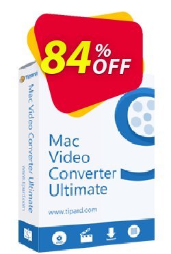 84% OFF Tipard Mac Video Converter Ultimate Coupon code