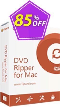 Tipard DVD Ripper for Mac Coupon discount 50OFF Tipard - 50OFF Tipard