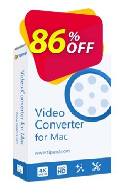 86% OFF Tipard iPod Video Converter for Mac Coupon code