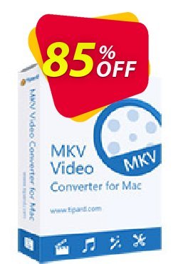 85% OFF Tipard MKV Video Converter for Mac Coupon code