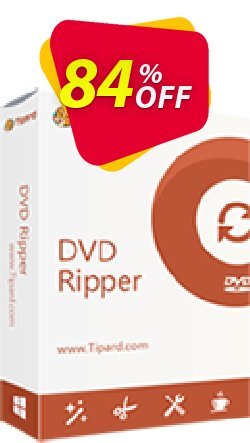 84% OFF Tipard Mac DVD Ripper Platinum Coupon code