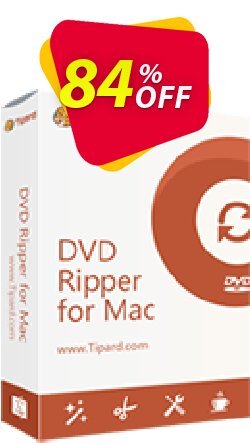 84% OFF Tipard DVD to WMV Converter for Mac Coupon code