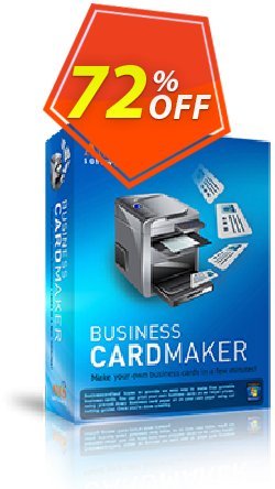 72% OFF Business Card Maker Coupon code