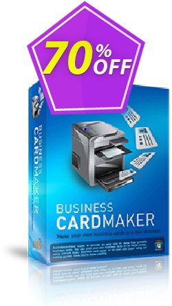 70% OFF Business Card Maker Premium Coupon code