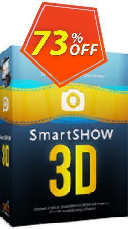 73% OFF SmartSHOW 3D Standard - 1 year license  Coupon code