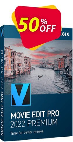 50% OFF MAGIX Movie Edit Pro 2022 Premium Coupon code