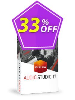 33% OFF MAGIX SOUND FORGE Audio Studio 17 Coupon code