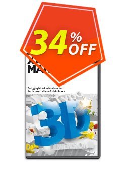 34% OFF Xara 3D Maker 7 Coupon code