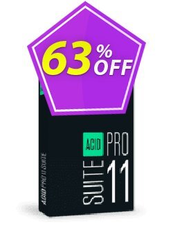 63% OFF ACID Pro Suite 11 Coupon code