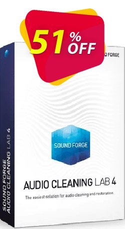 MAGIX SOUND FORGE Audio Cleaning Lab Coupon discount 51% OFF MAGIX SOUND FORGE Audio Cleaning Lab, verified - Special promo code of MAGIX SOUND FORGE Audio Cleaning Lab, tested & approved