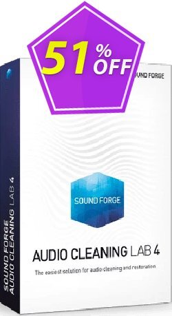 51% OFF MAGIX SOUND FORGE Audio Cleaning Lab 4 Coupon code