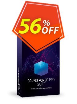 56% OFF MAGIX SOUND FORGE Pro 17 Suite Coupon code