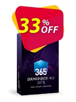 33% OFF MAGIX SOUND FORGE Pro Suite 365 Coupon code