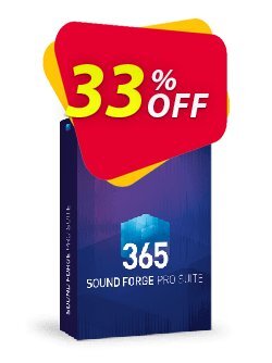 33% OFF MAGIX SOUND FORGE Pro Suite 365 Coupon code