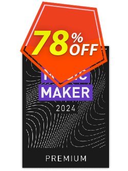 78% OFF MAGIX Music Maker 2023 Premium Edition Coupon code