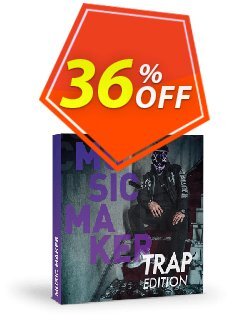 36% OFF Music Maker Trap Edition Coupon code