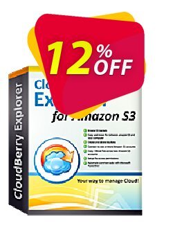 12% OFF CloudBerry Explorer - annual maintenance  Coupon code