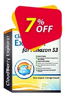 7% OFF MSP360 Explorer for Amazon S3 NR Coupon code