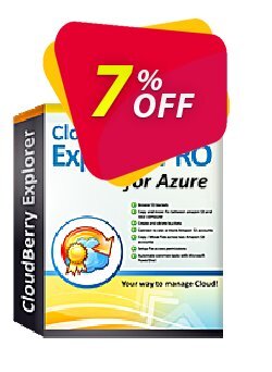 7% OFF MSP360 Explorer for Azure Blob Storage NR Coupon code