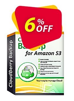 5% OFF CloudBerry Drive Server Edition (annual maintenance), verified