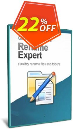 Rename Expert Coupon, discount Coupon code Rename Expert. Promotion: Rename Expert offer from Gillmeister Software