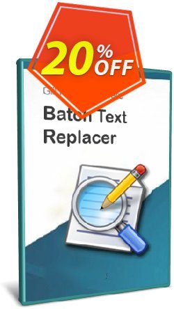 Batch Text Replacer Coupon discount Coupon code Batch Text Replacer - Batch Text Replacer offer from Gillmeister Software