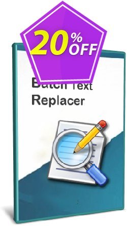 Batch Text Replacer - 5-User License Coupon discount Coupon code Batch Text Replacer - 5-User License - Batch Text Replacer - 5-User License offer from Gillmeister Software